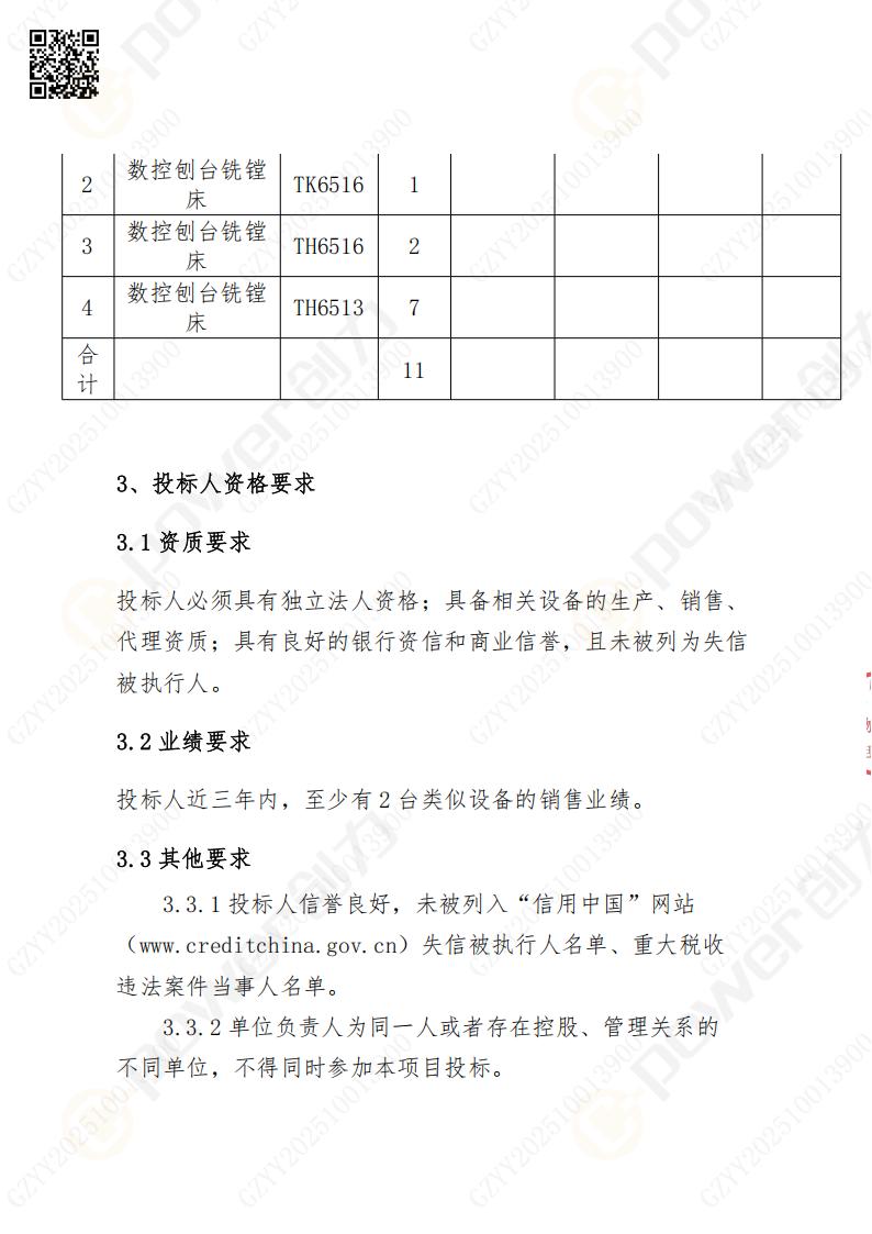 苏州极速电竞矿山设备有限公司大修镗铣床招标公告(图10)